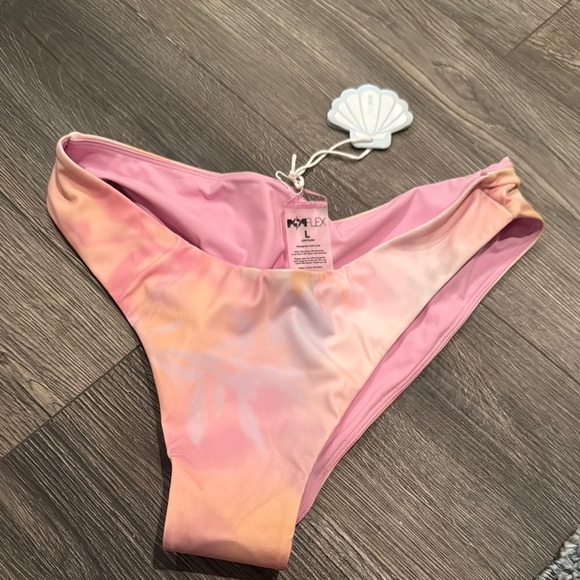 POPFLEX Other - Popflex sunshine scoop ultra cheeky bikini bottom L // 062801